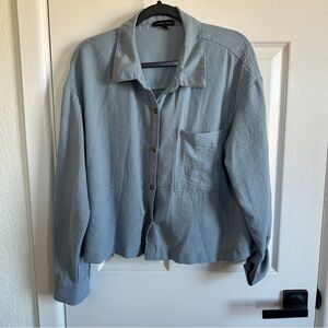 Light Blue Button Up